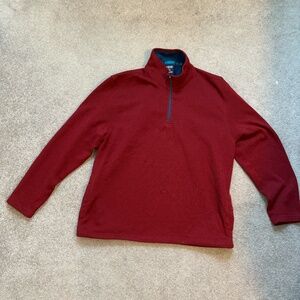 Men's IZOD 1/4-Zip Long Sleeve Sweatshirt XL